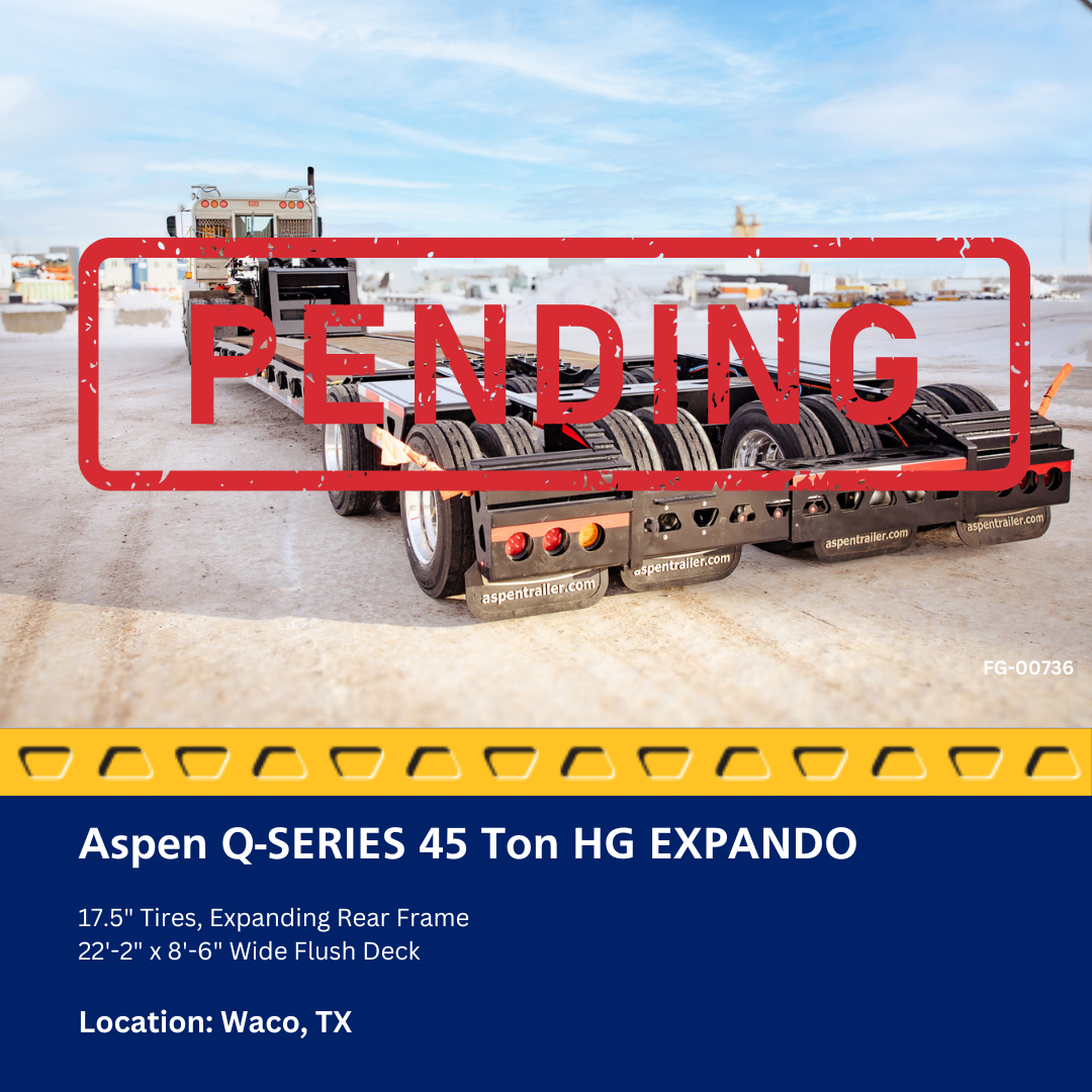 45 Ton HG 16 Wheel EXPANDO Lowbed - image 1 of 6